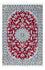 Tapis persan - Nain - Royal - 169 x 113 cm - rouge foncé