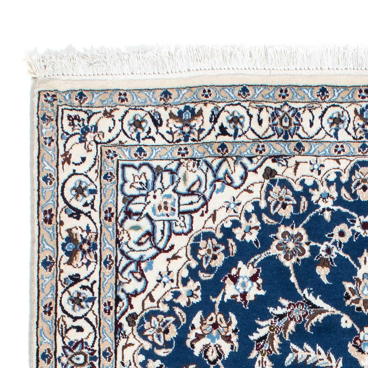 Tapis persan - Nain - Royal - 176 x 113 cm - bleu