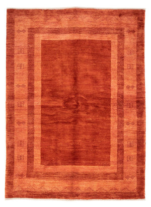Tapis Gabbeh - Persan - 242 x 170 cm - rouge foncé