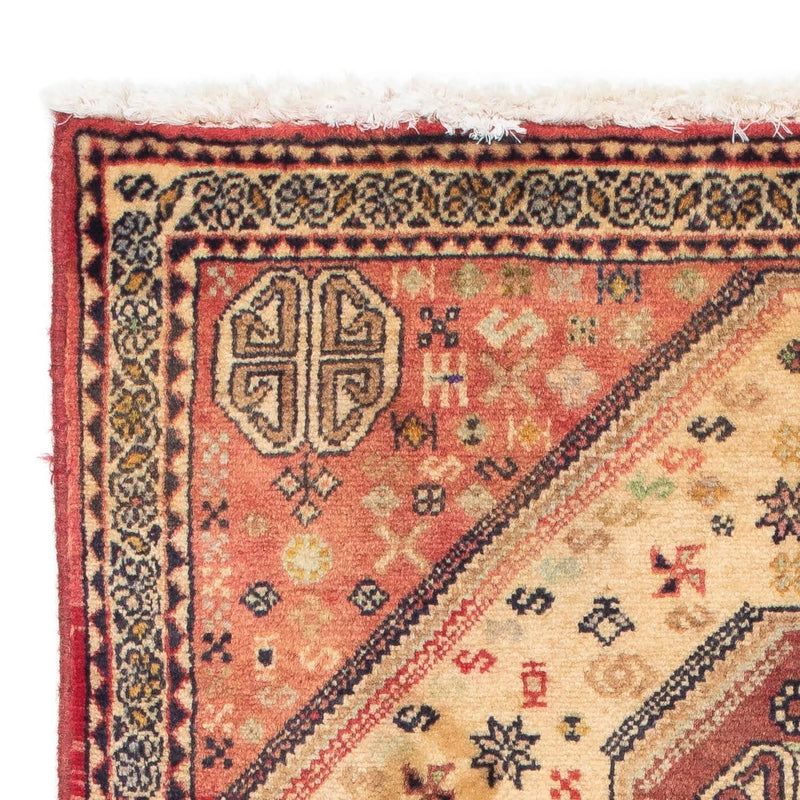 Tapis persan - Nomadic - 122 x 73 cm - rouge clair