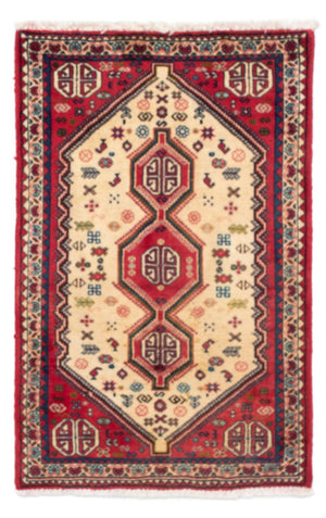 Tapis persan - Nomadic - 117 x 74 cm - rouge clair