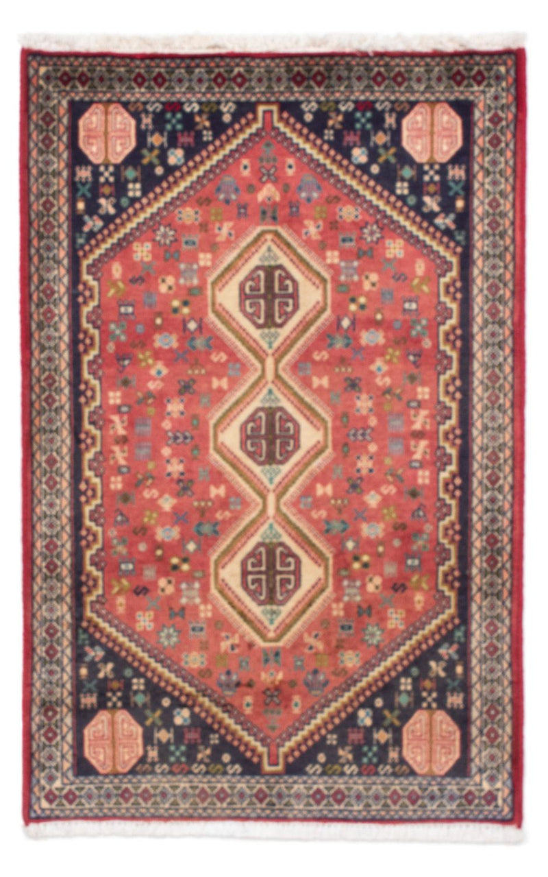 Tapis persan - Nomadic - 123 x 78 cm - rouge clair