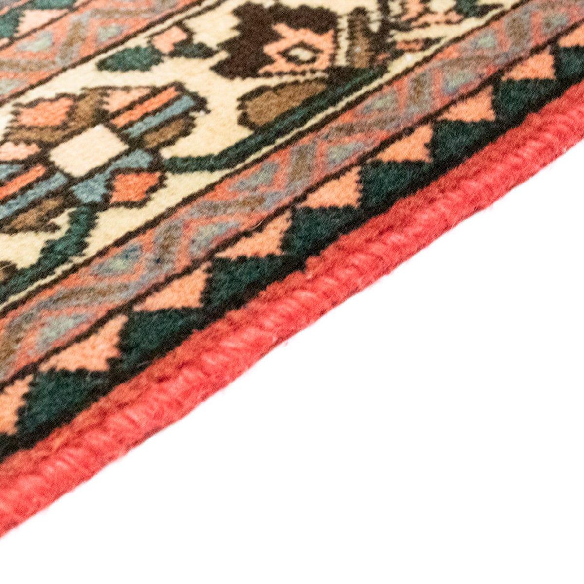 Tapis persan - Nomadic - 191 x 149 cm - rouge