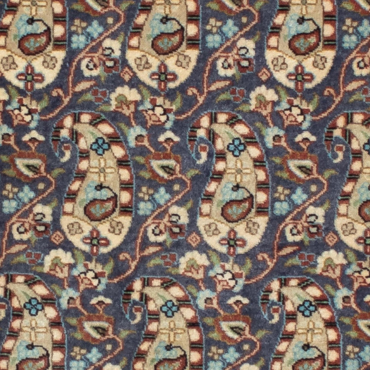 Tapis de couloir Tapis persan - Ghom - 153 x 54 cm - multicolore