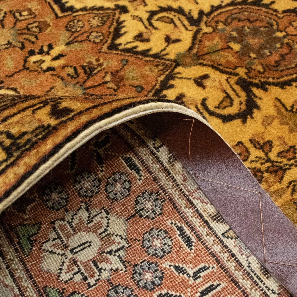 Tapis persan - Tabriz - 205 x 154 cm - marron