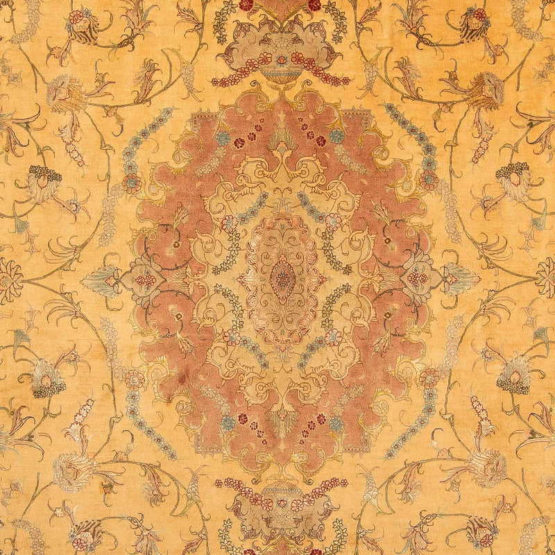 Tapis persan - Tabriz - Royal - 398 x 306 cm - or