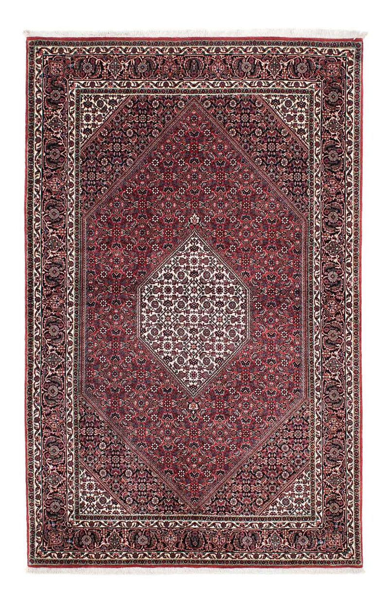 Tapis persan - Bidjar - 217 x 131 cm - rouge