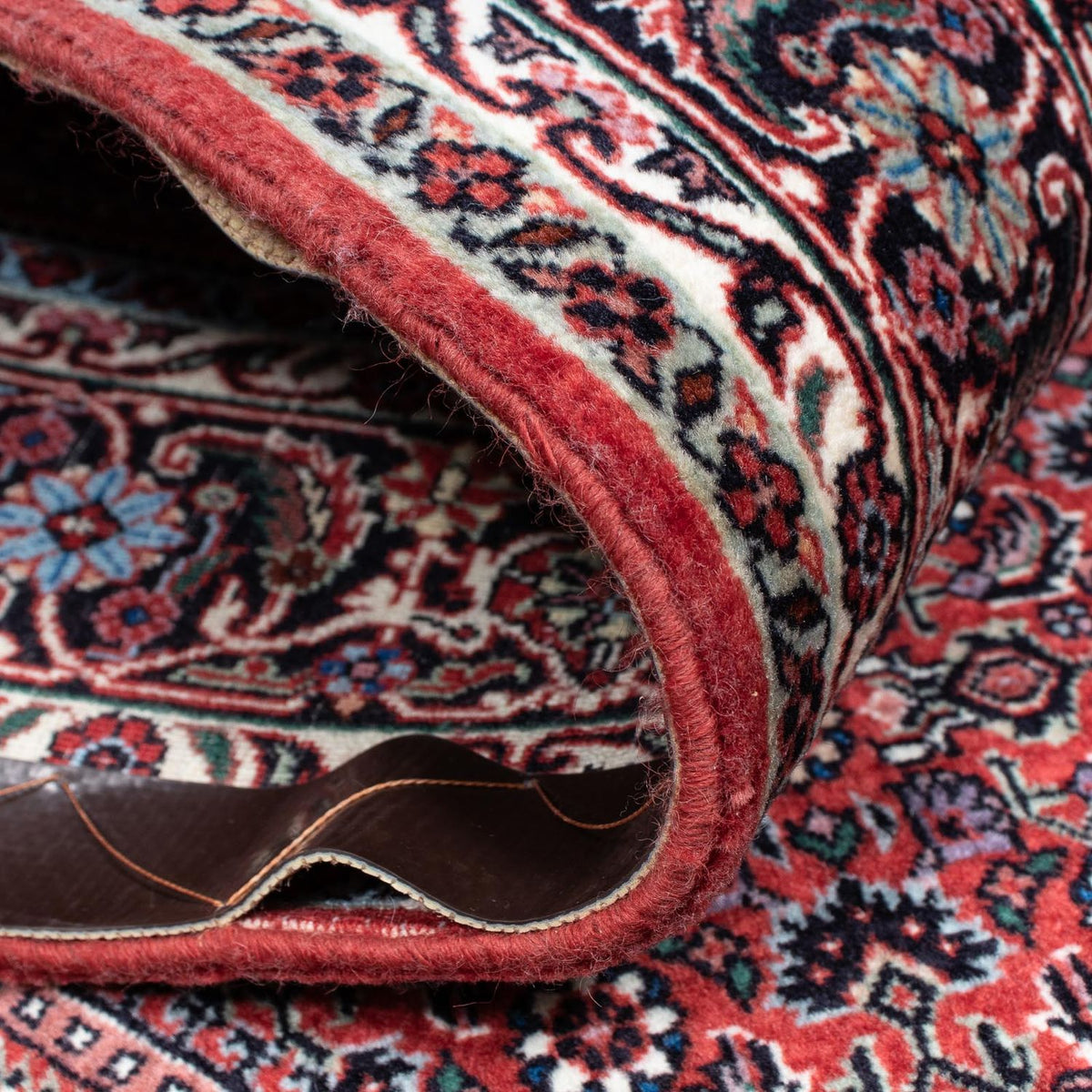 Tapis persan - Bidjar - 217 x 131 cm - rouge