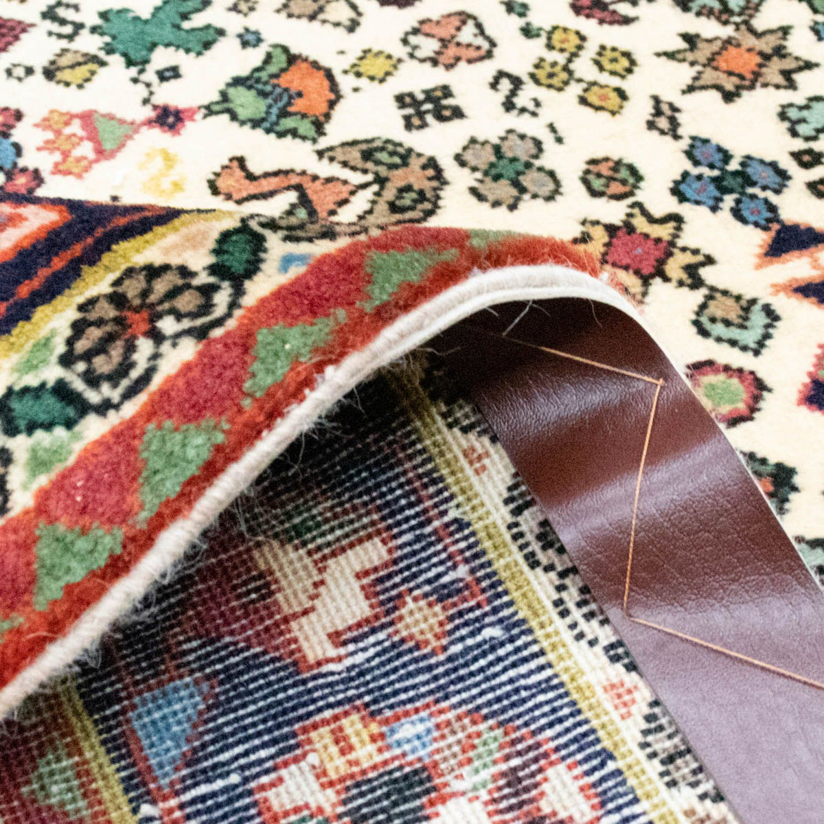 Tapis persan - Nomadic - 193 x 149 cm - beige