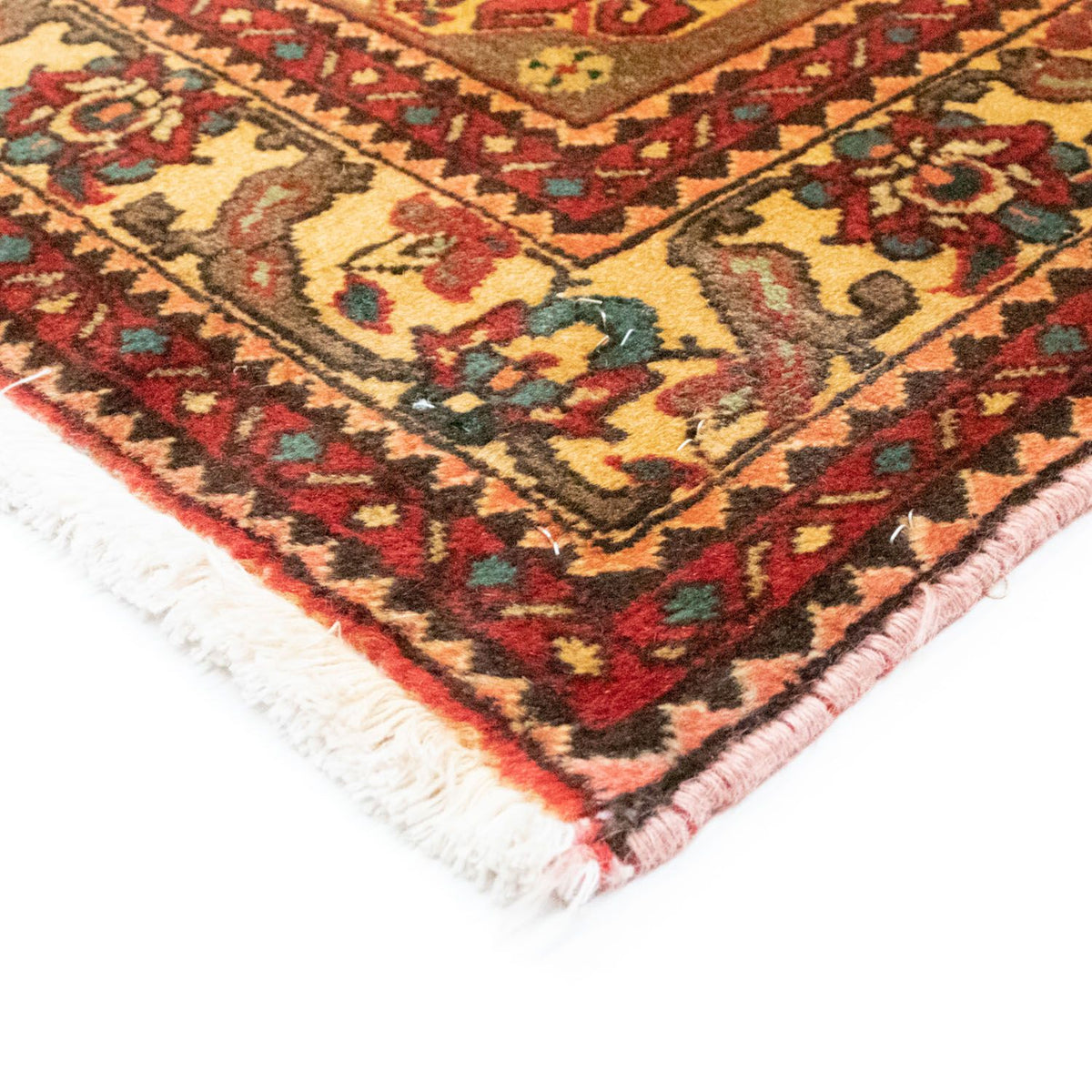 Tapis persan - Nomadic - 197 x 153 cm - rouge