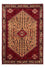 Tapis persan - Nomadic - 157 x 105 cm - rouge foncé