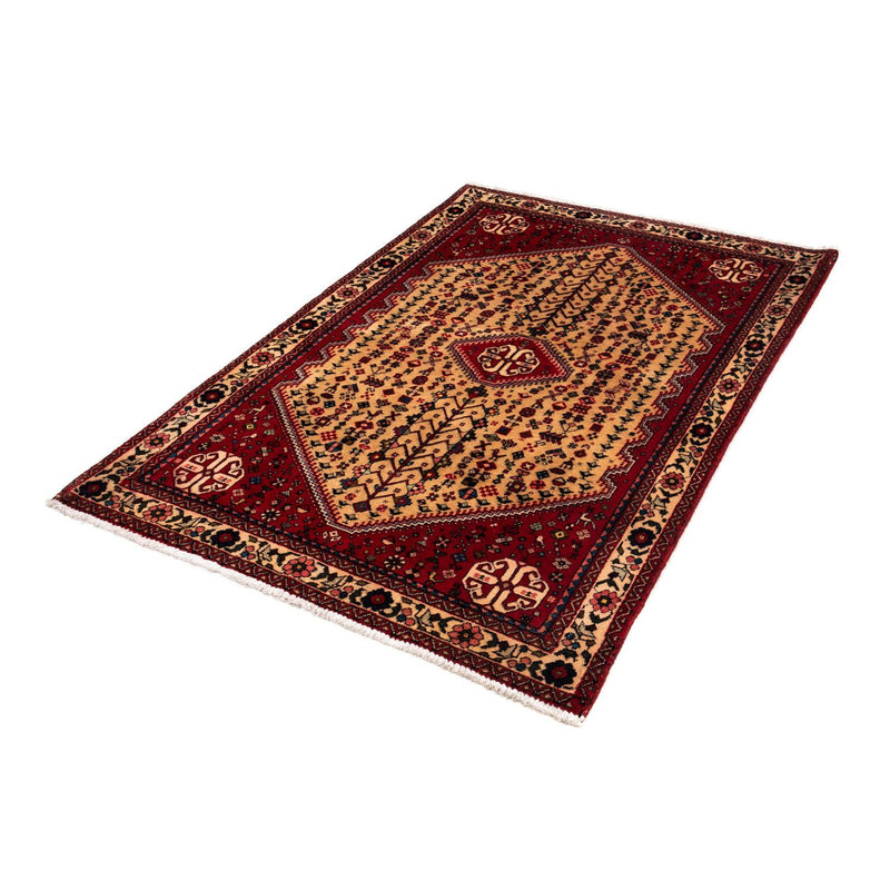 Tapis persan - Nomadic - 157 x 105 cm - rouge foncé