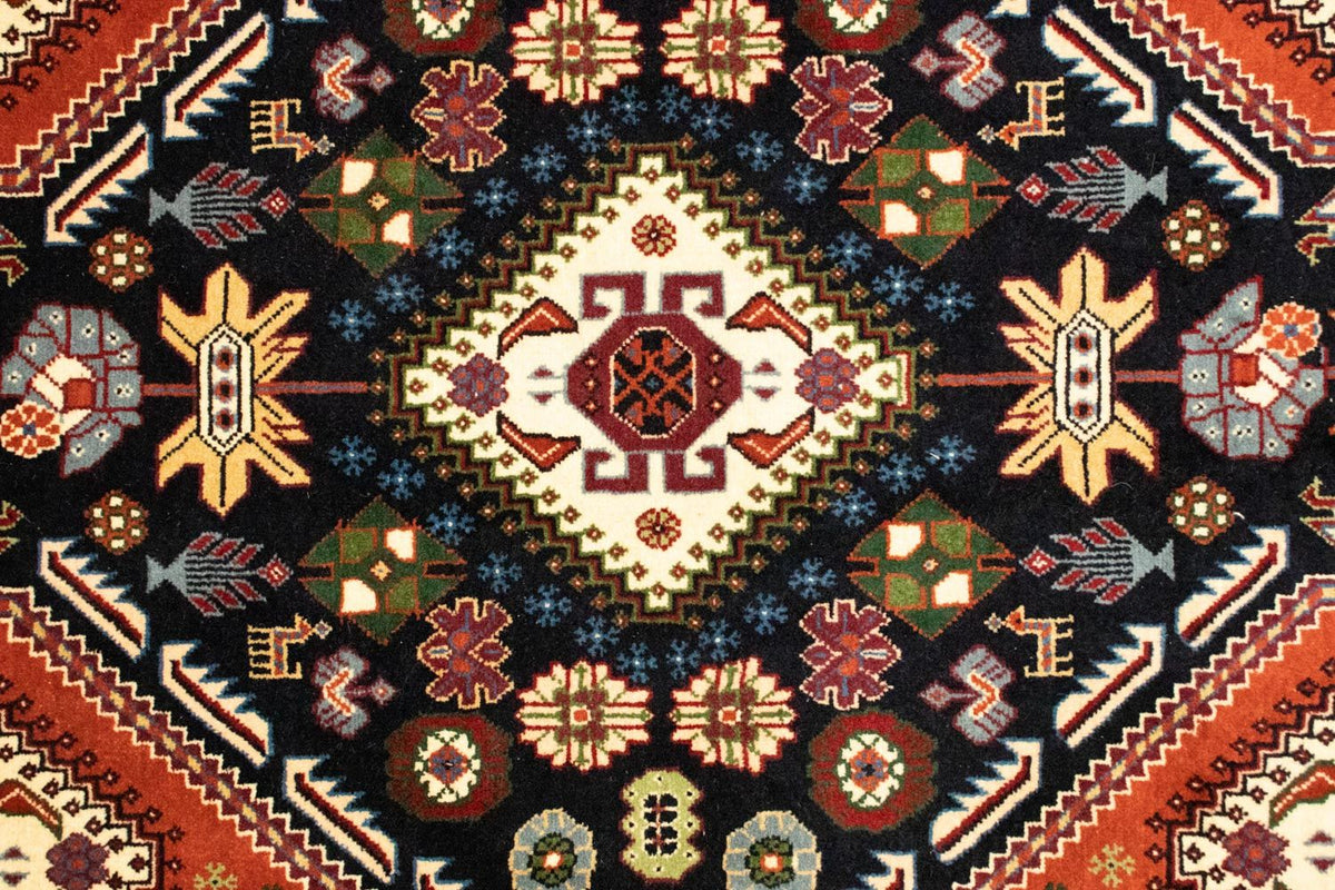 Tapis persan - Nomadic - 154 x 107 cm - bleu foncé