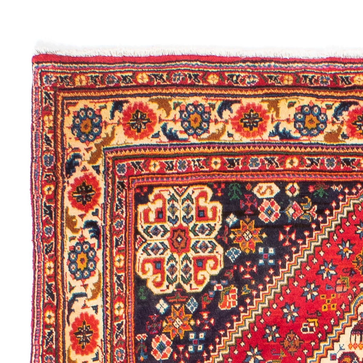 Tapis persan - Nomadic - 170 x 122 cm - rouge