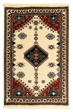 Tapis persan - Nomadic - 121 x 81 cm - beige