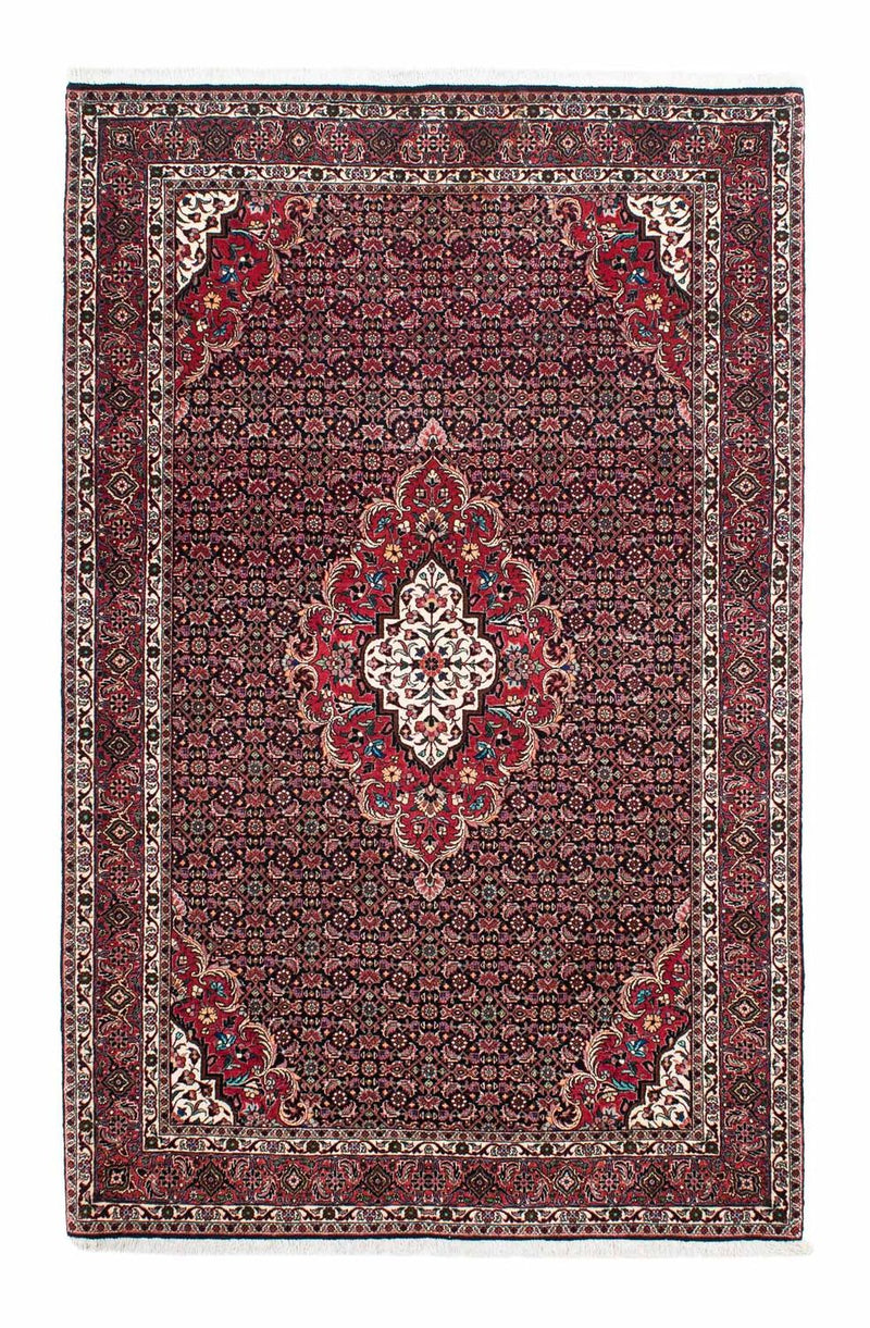 Tapis persan - Bidjar - 214 x 133 cm - rouge