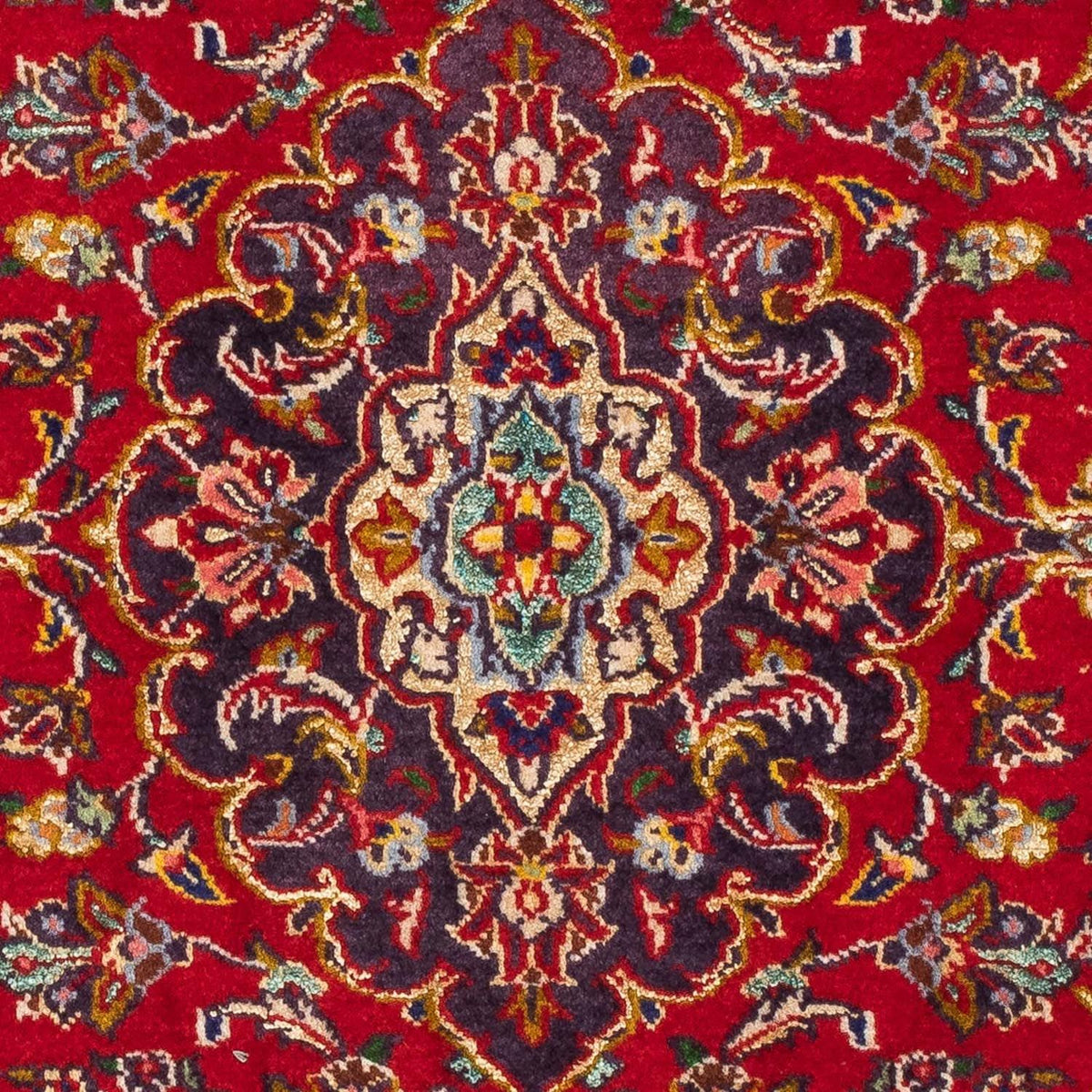 Tapis persan - Keshan - 120 x 78 cm - rouge