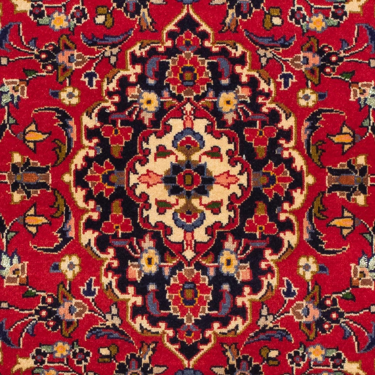 Tapis persan - Keshan - 129 x 70 cm - rouge