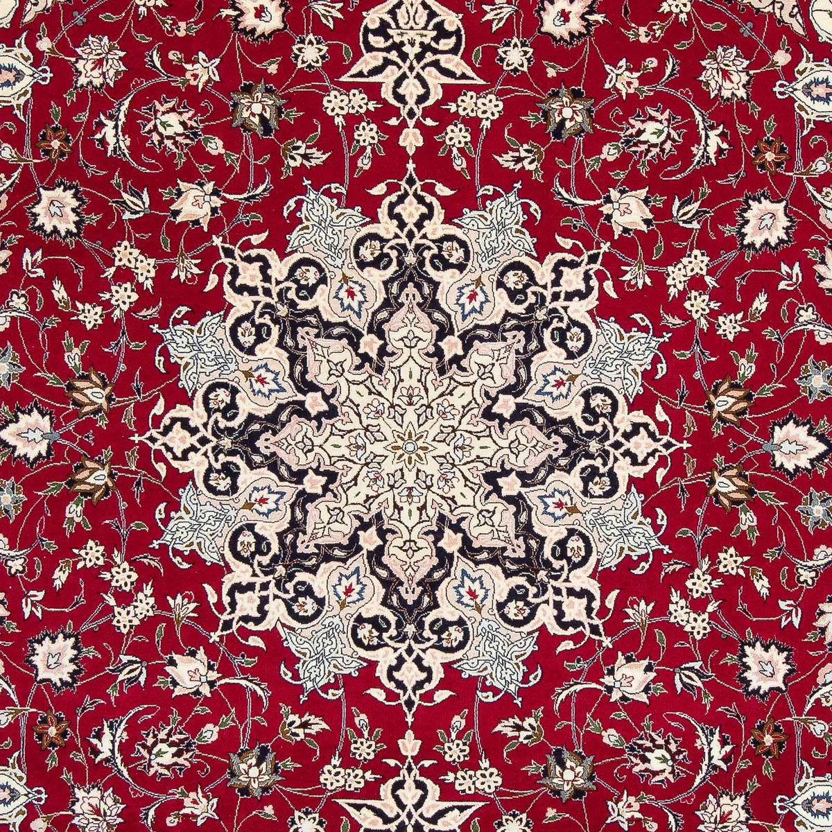 Tapis persan - Tabriz - Royal - 318 x 205 cm - rouge foncé