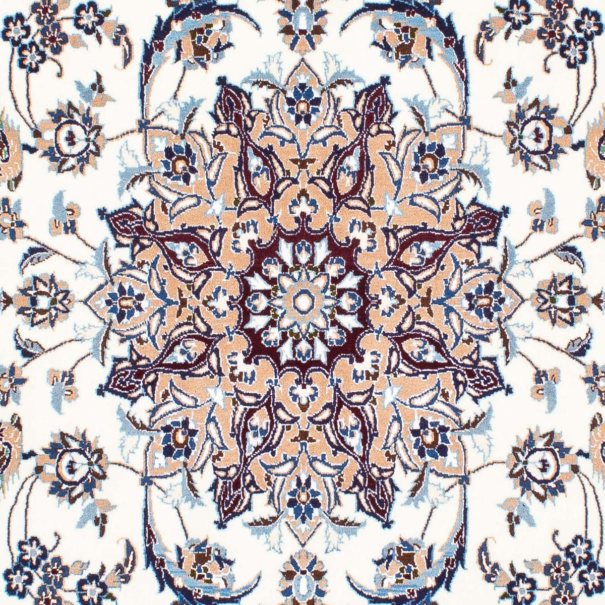 Tapis persan - Nain - Royal - 261 x 155 cm - beige