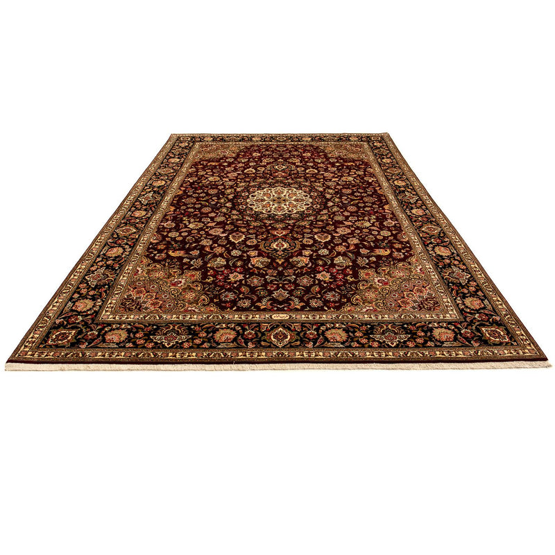 Tapis persan - Tabriz - Royal - 364 x 247 cm - rouge foncé
