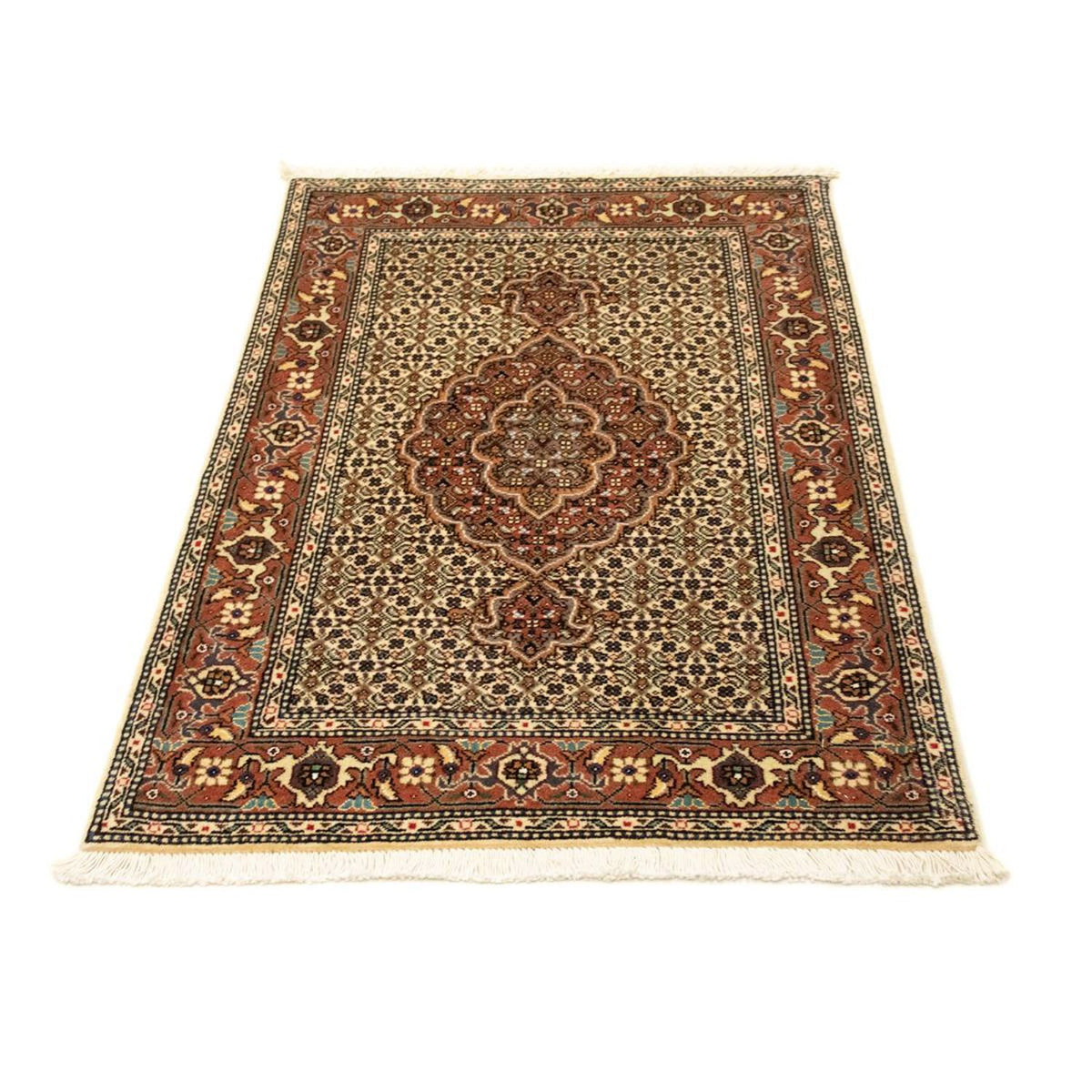 Tapis persan - Tabriz - Royal - 115 x 77 cm - beige