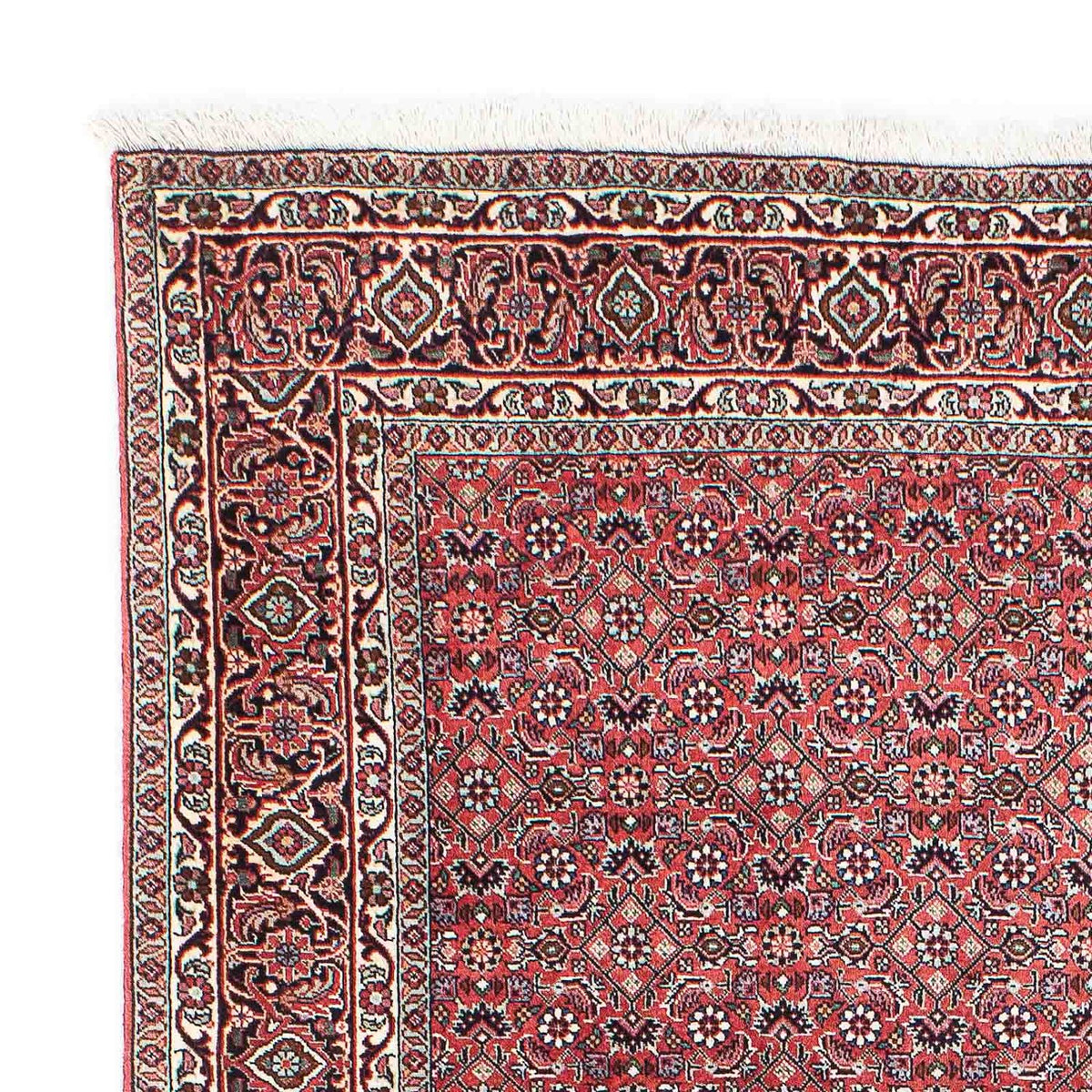 Tapis persan - Bidjar - 208 x 132 cm - rouge