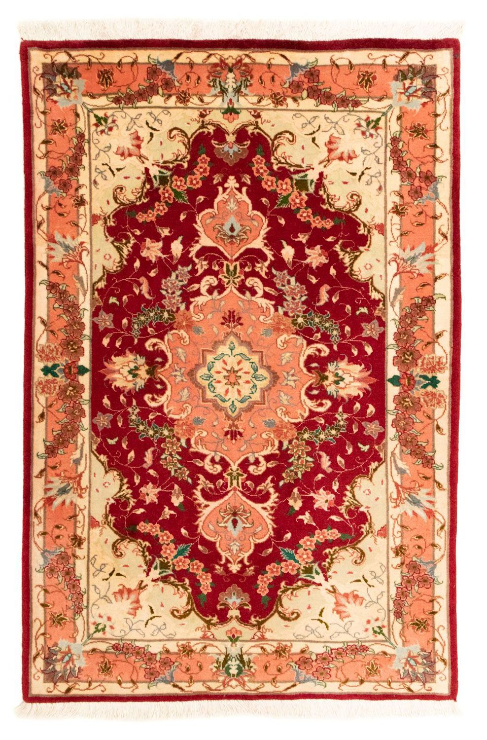 Tapis persan - Tabriz - Royal - 113 x 78 cm - rouge
