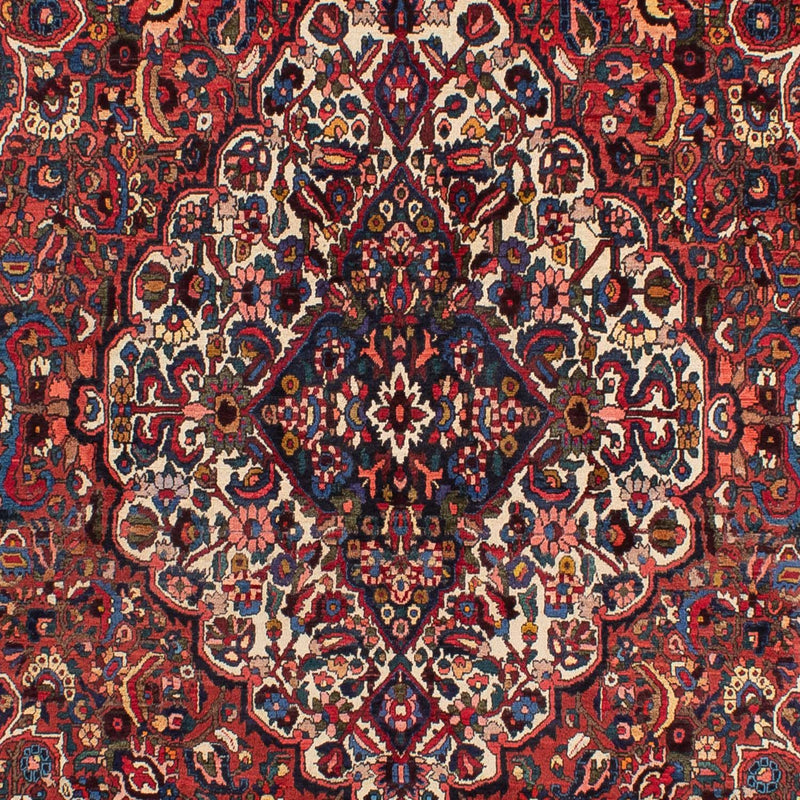 Tapis persan - Nomadic - 312 x 202 cm - rouge foncé