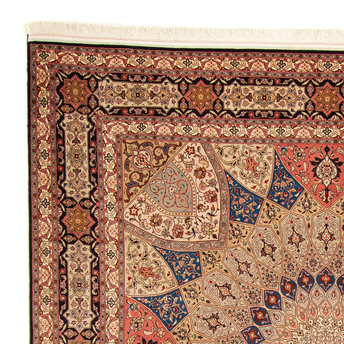 Tapis persan - Tabriz - Royal carré  - 256 x 253 cm - multicolore