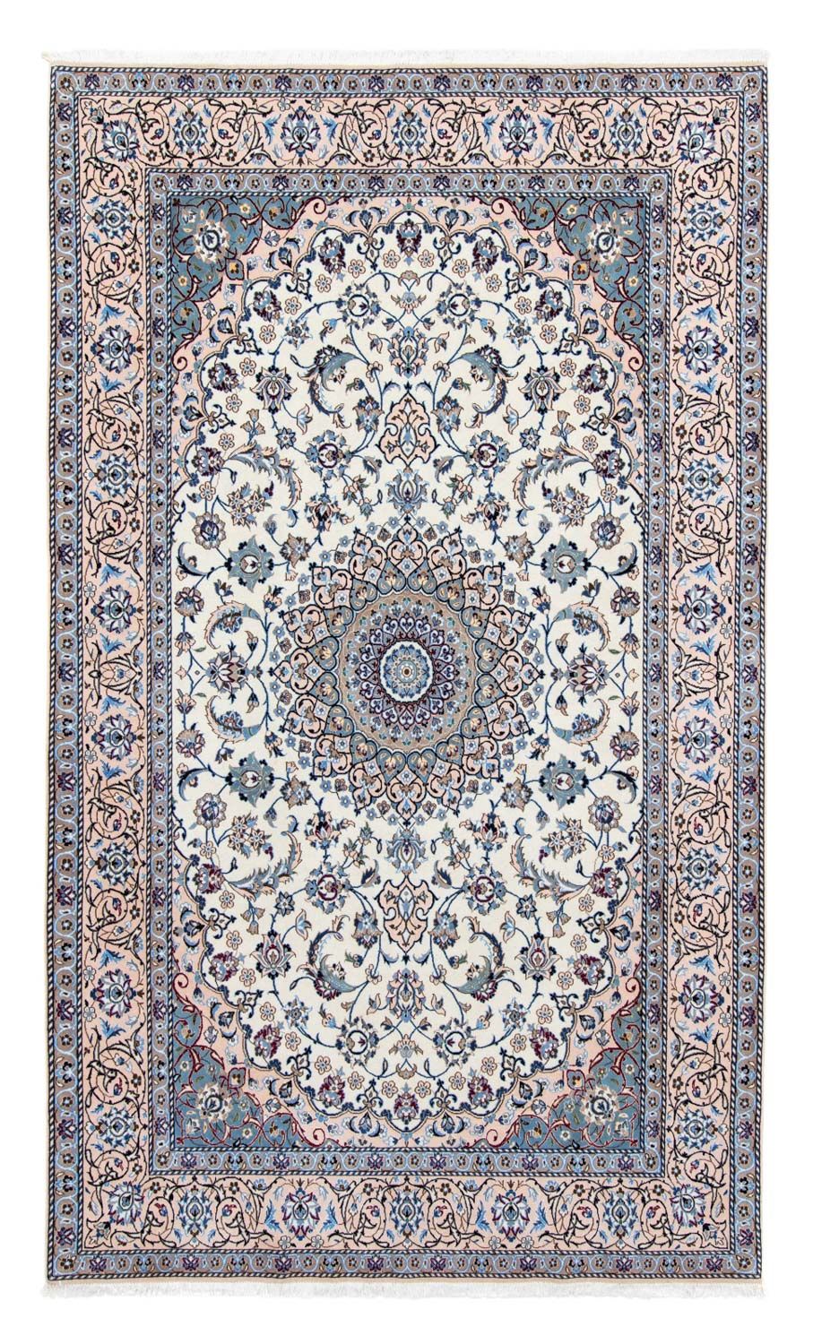 Tapis persan - Nain - Royal - 305 x 192 cm - beige