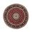 Tapis persan - Tabriz - Royal ronde - 245 x 245 cm - rouge foncé