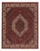 Tapis persan - Bidjar - 254 x 205 cm - rouge foncé
