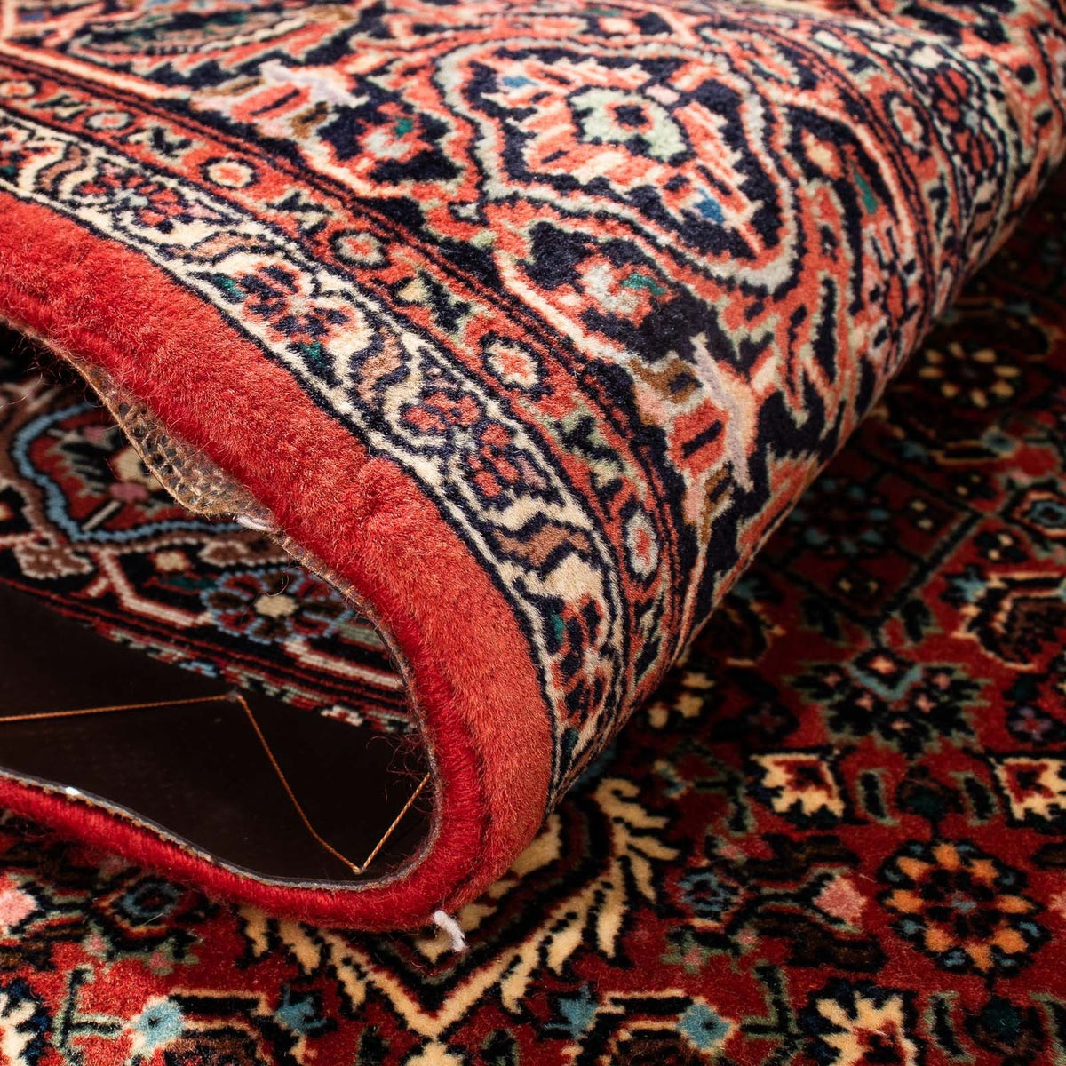 Tapis persan - Bidjar - 252 x 150 cm - rouge