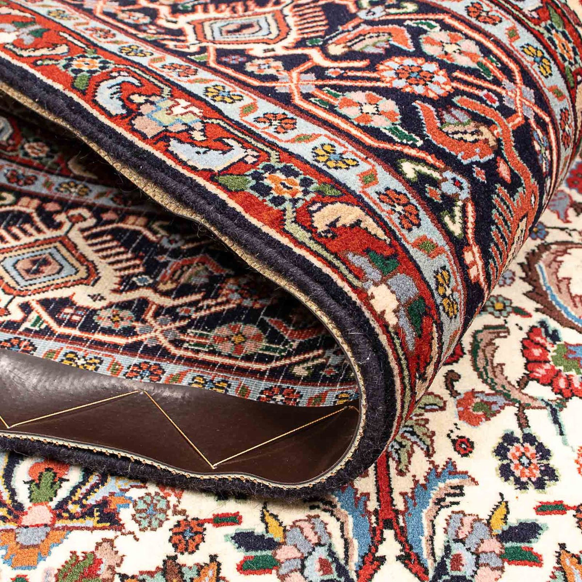 Tapis persan - Bidjar - 202 x 150 cm - beige