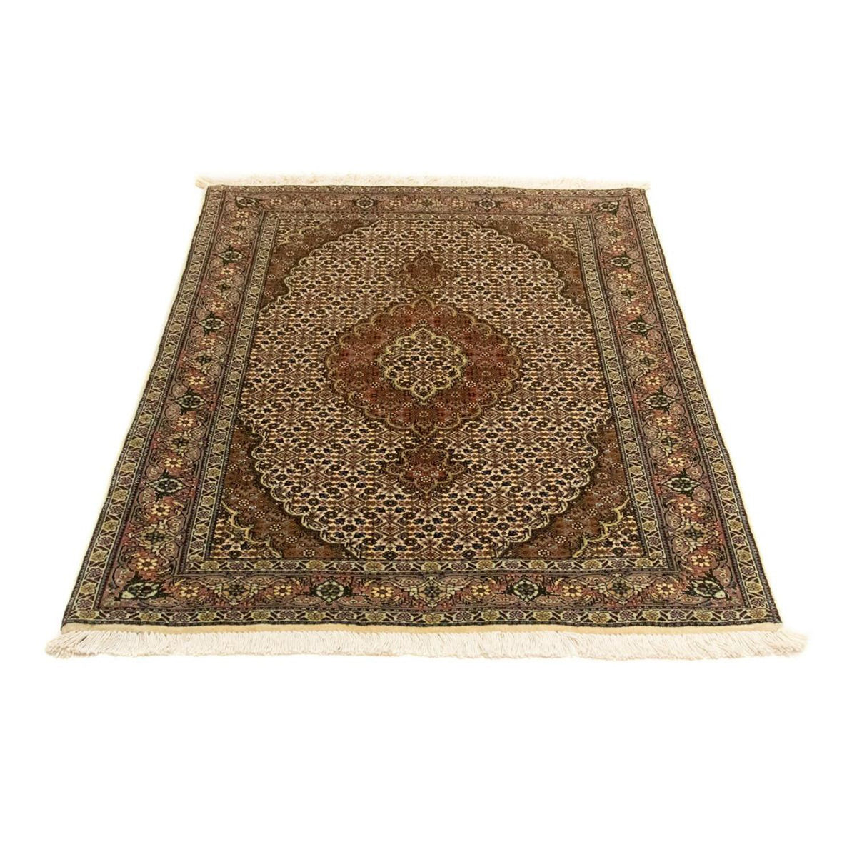 Tapis persan - Tabriz - Royal - 113 x 84 cm - beige
