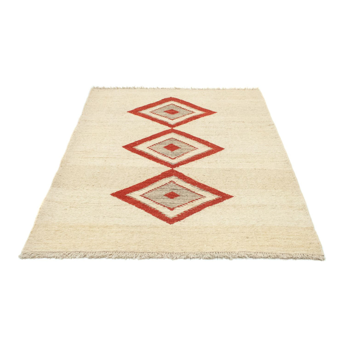 Tapis Gabbeh - Persan - 186 x 125 cm - beige