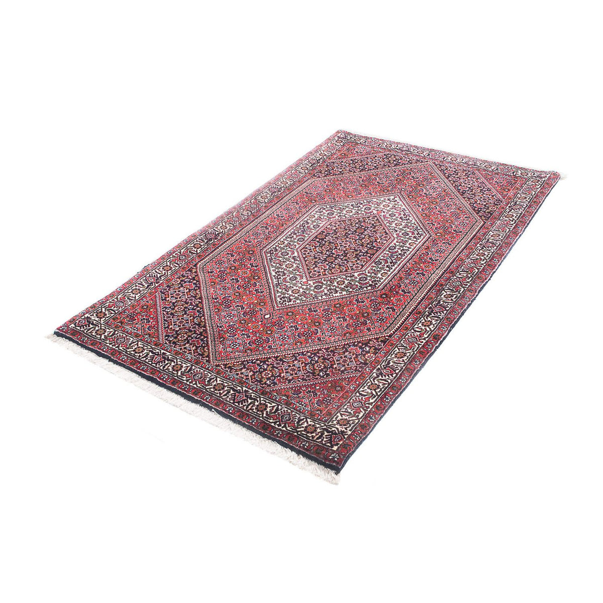 Tapis persan - Bidjar - 154 x 90 cm - rouge