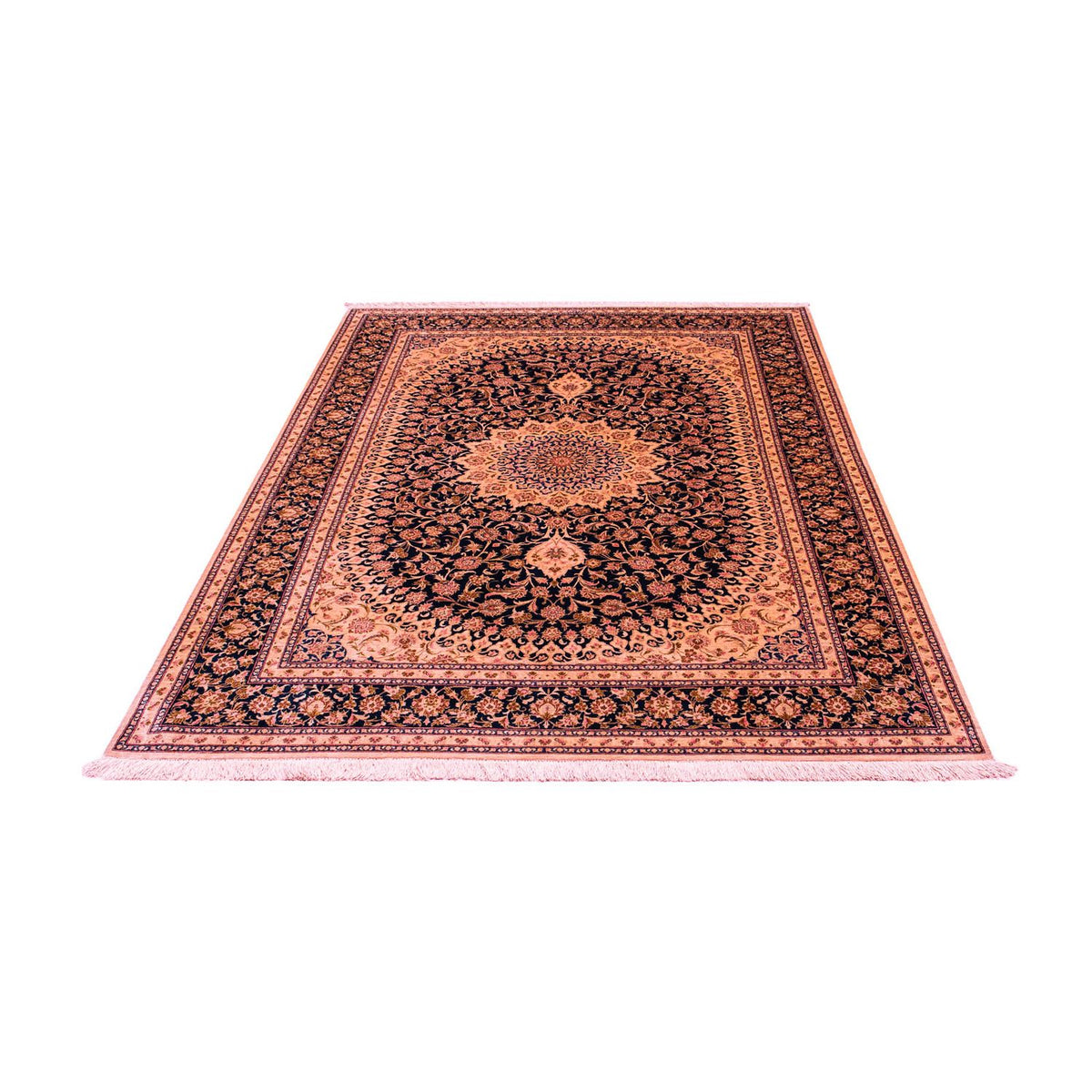 Tapis en soie - Soie chinoise - 183 x 122 cm - rouge foncé