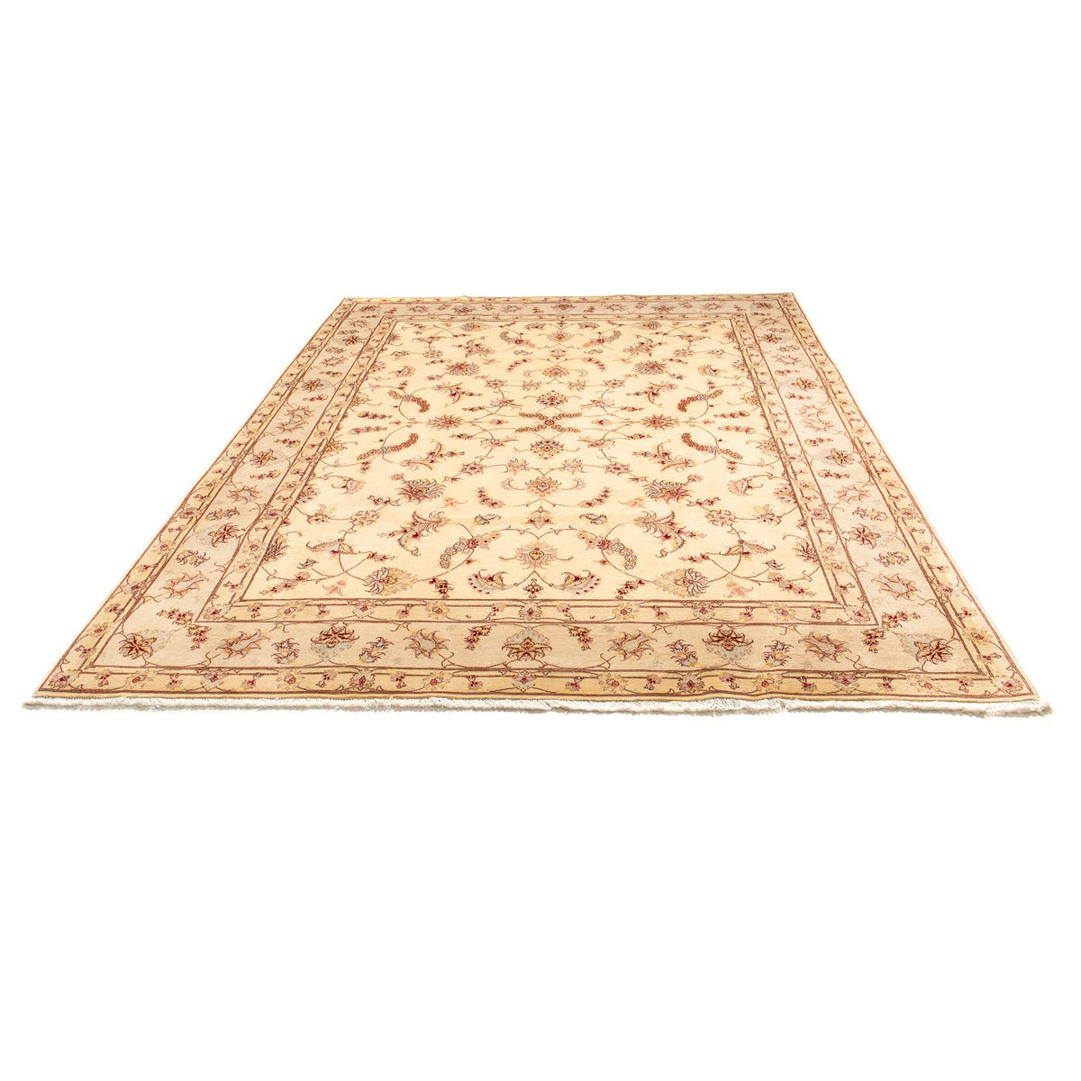 Tapis persan - Tabriz - Royal - 256 x 200 cm - beige