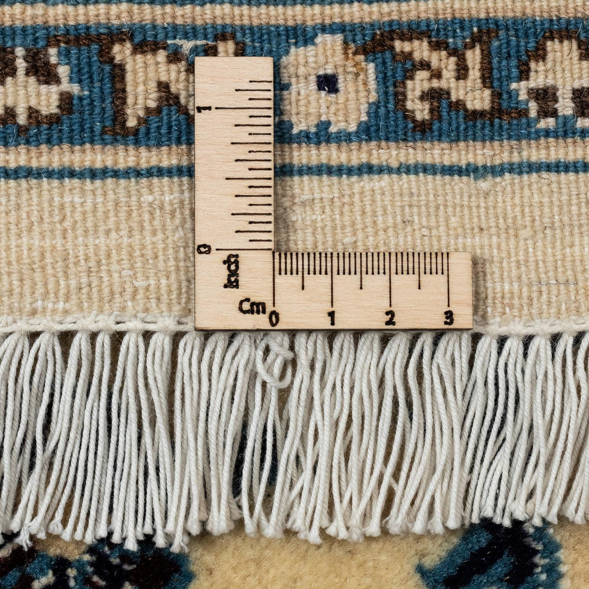 Tapis persan - Nain - Royal - 300 x 248 cm - beige