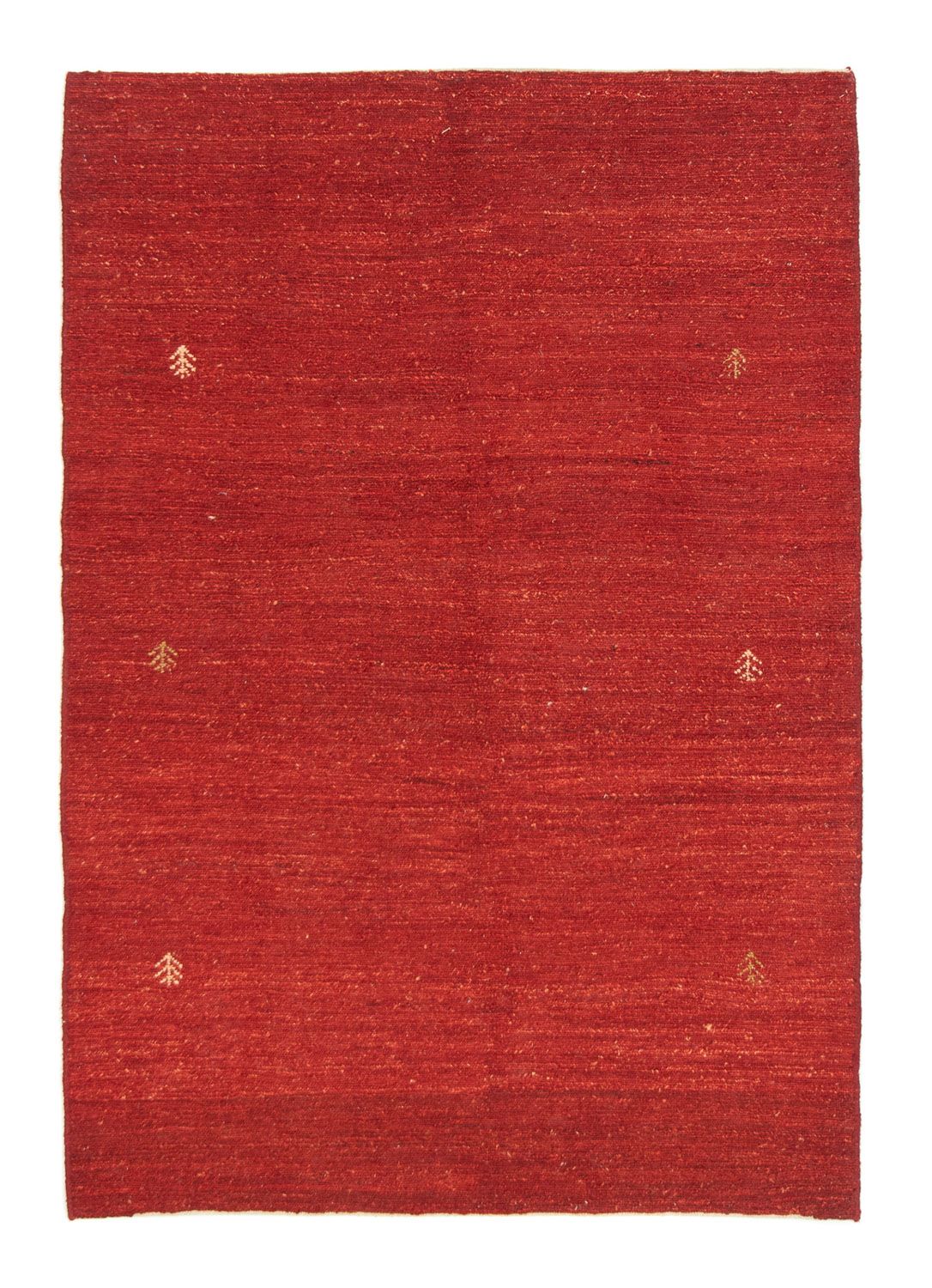 Tapis Gabbeh - Persan - 169 x 118 cm - rouge