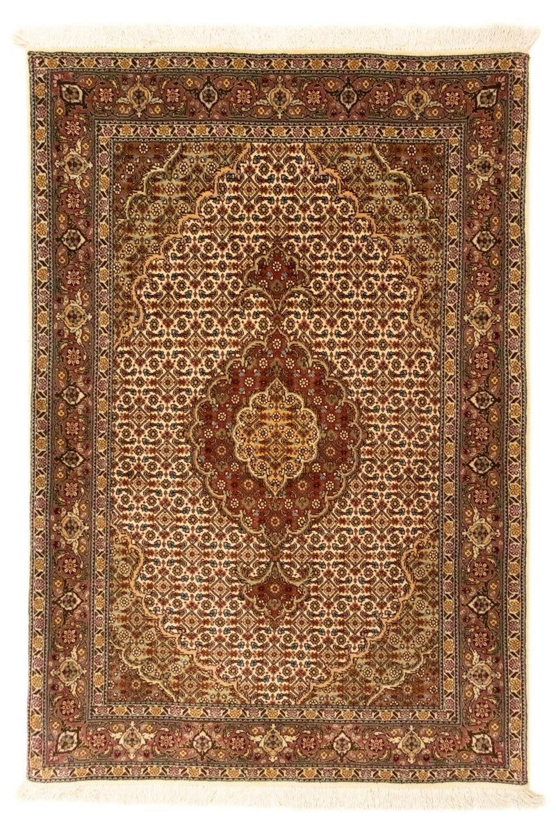 Tapis persan - Tabriz - Royal - 126 x 83 cm - beige