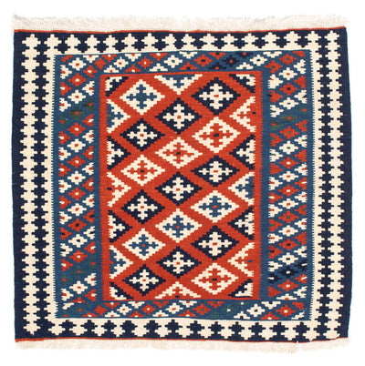 Kilim de Fars 100x103cm - bleu foncé