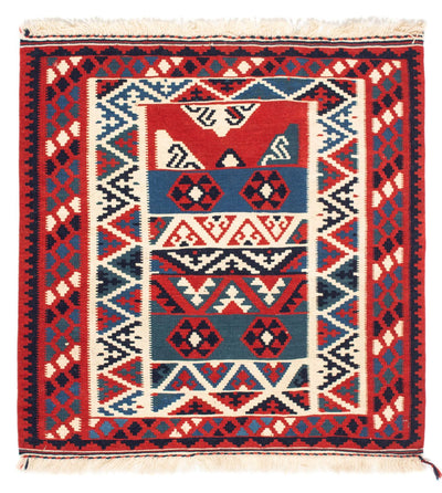 Kilim de Fars 100x103cm - multicolore