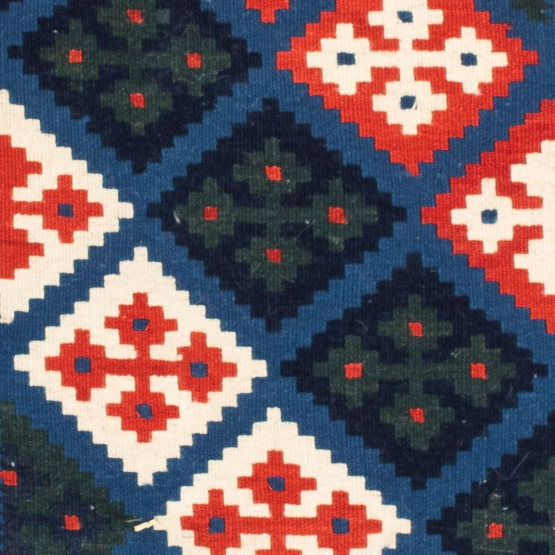 Tapis Kelim - Oriental carré  - 104 x 103 cm - multicolore