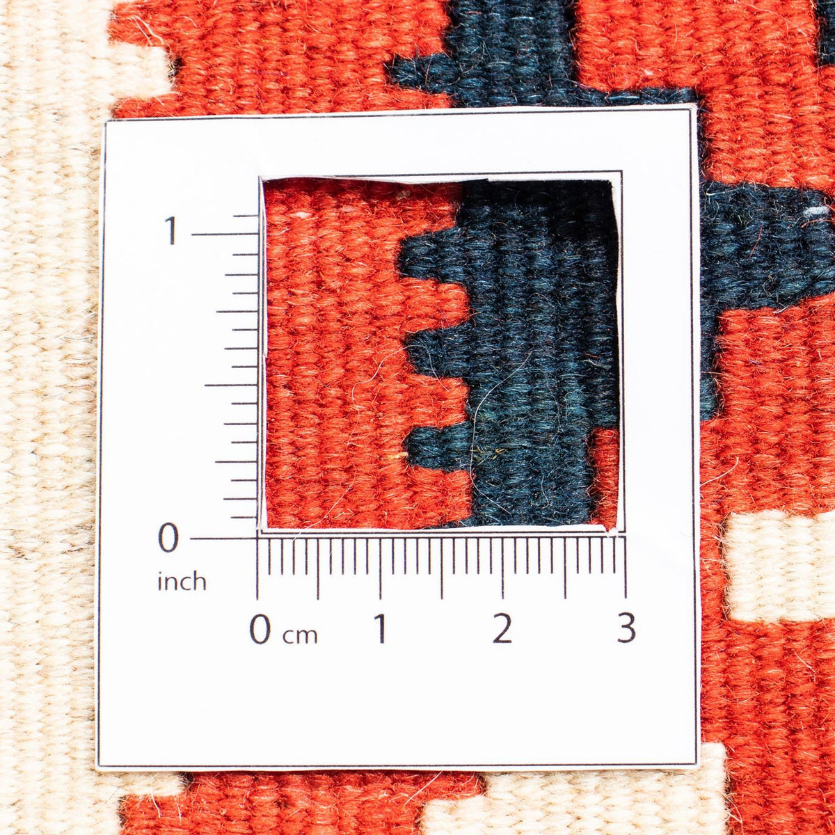 Tapis Kelim - Oriental carré  - 104 x 103 cm - multicolore