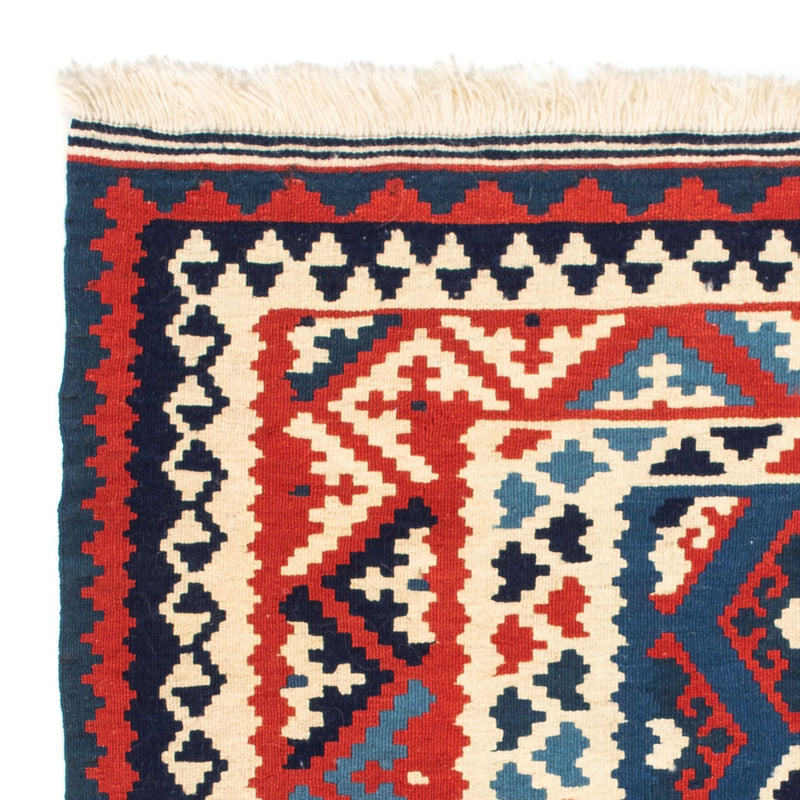 Tapis Kelim - Oriental carré  - 102 x 102 cm - multicolore