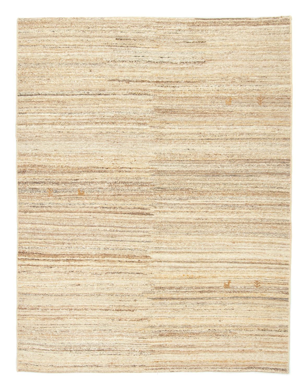 Tapis Gabbeh - Persan - 189 x 146 cm - beige