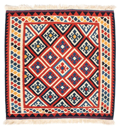 Kilim de Fars 105x106cm - rouge